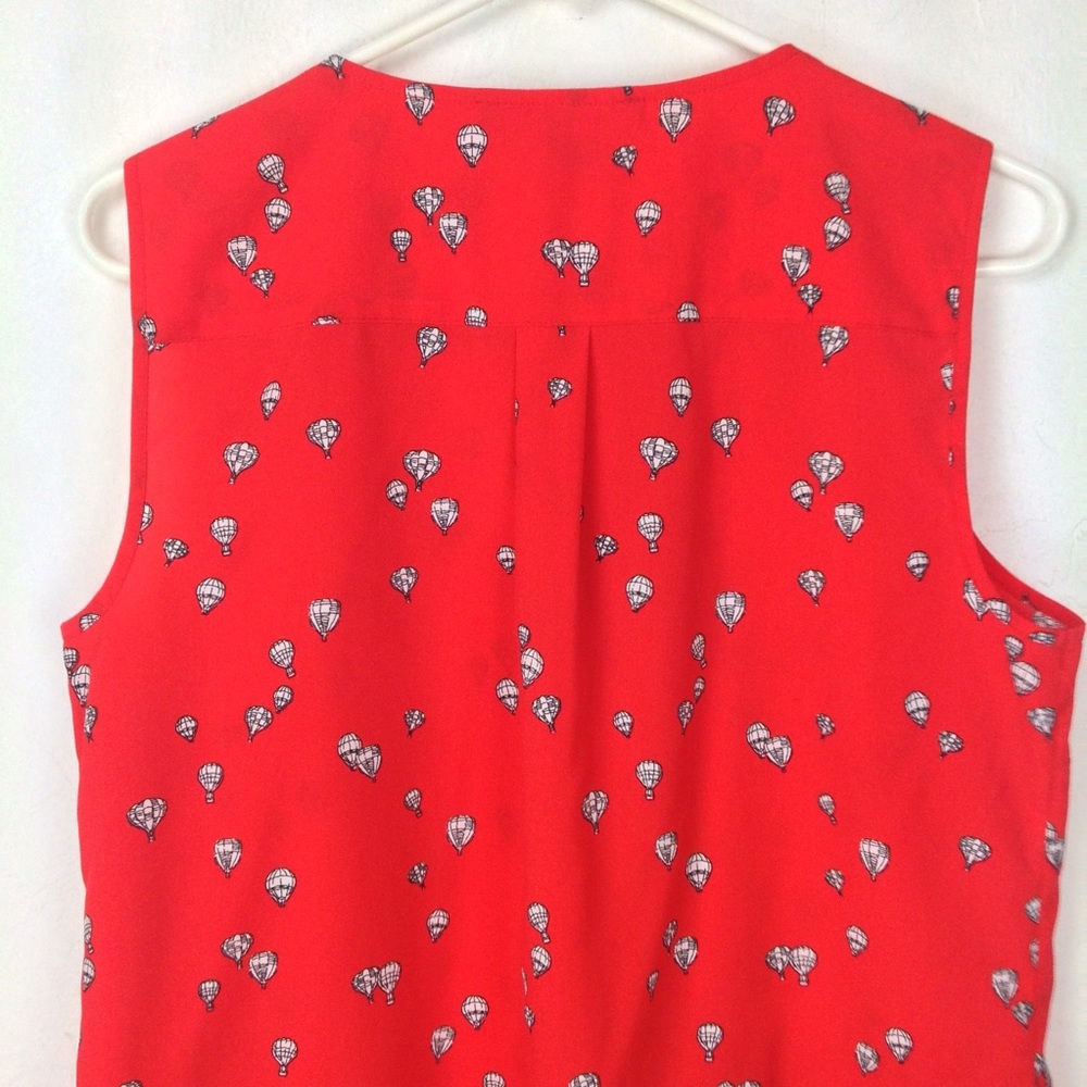 Jasmine and Juliana red sleeveless top - Picture 6 of 8